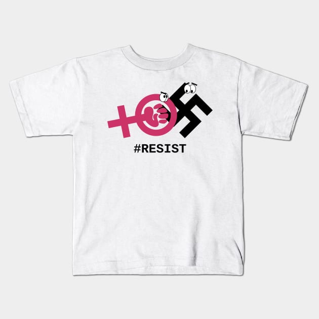 Resist Kids T-Shirt by Mootations